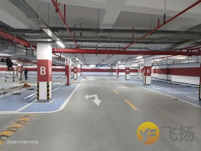 西安飞扬市政停车位划线项目工程施工图