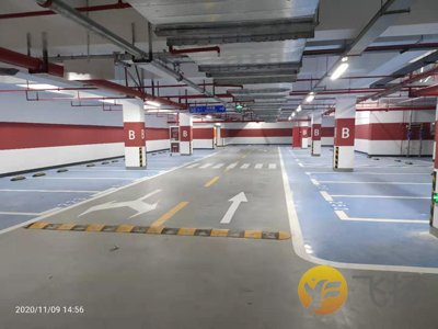 西安飞扬市政停车位划线项目