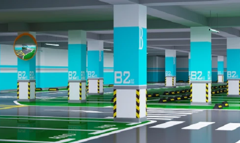 西安专属停车车位线的独特颜色，打造高效停车体验
