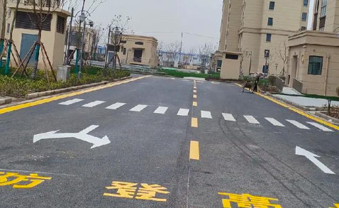 西安厂区划线成功案例见证，技术实力看得见